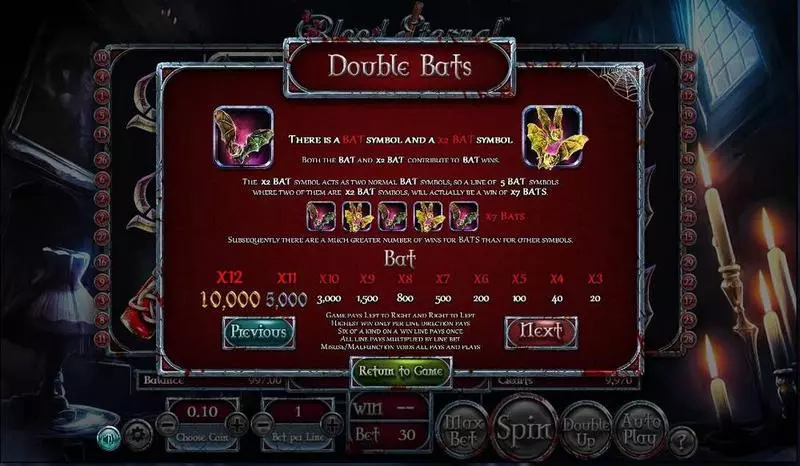 Blood Eternal BetSoft Slots - Bonus 2