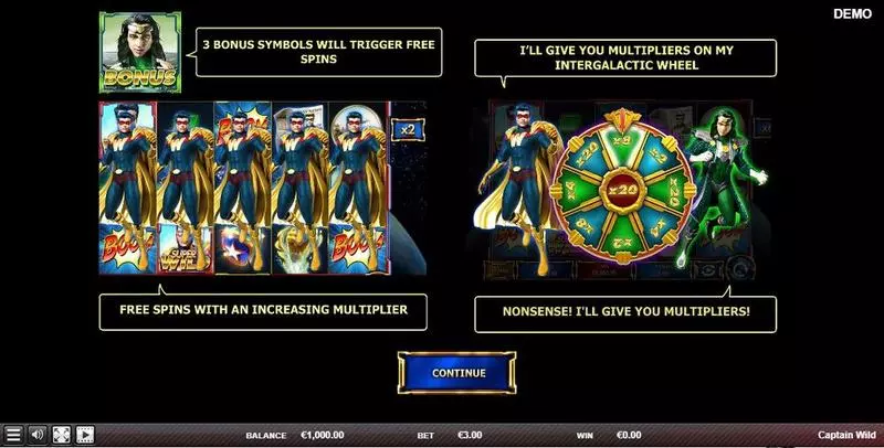 Captain Wild Red Rake Gaming Slots - Info and Rules