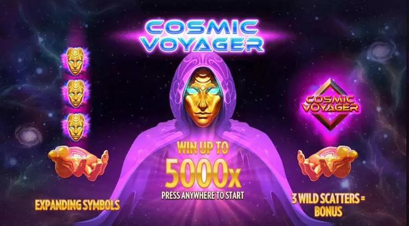 Cosmic Voyager Thunderkick Slots - Main Screen Reels
