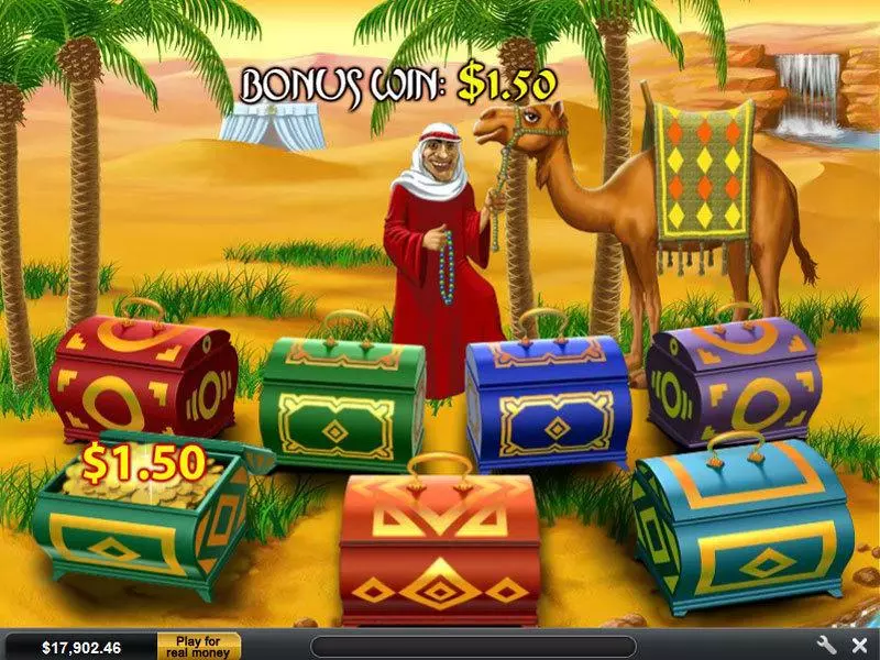 Desert Treasure II PlayTech Slots - Bonus 3