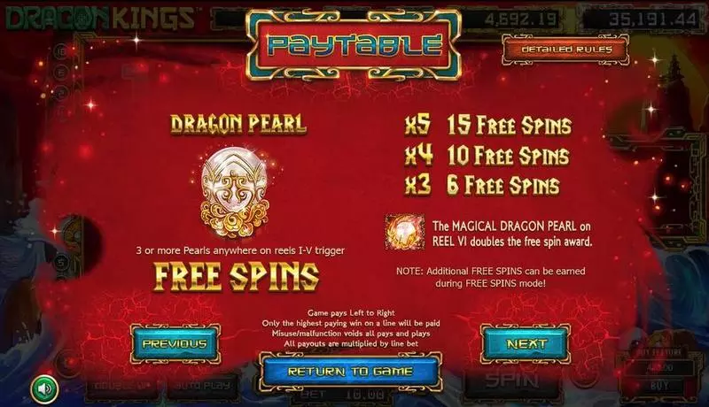 Dragon Kings BetSoft Slots - Bonus 1