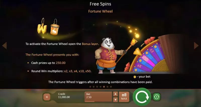 Fireworks Master Playson Slots - Free Spins Feature
