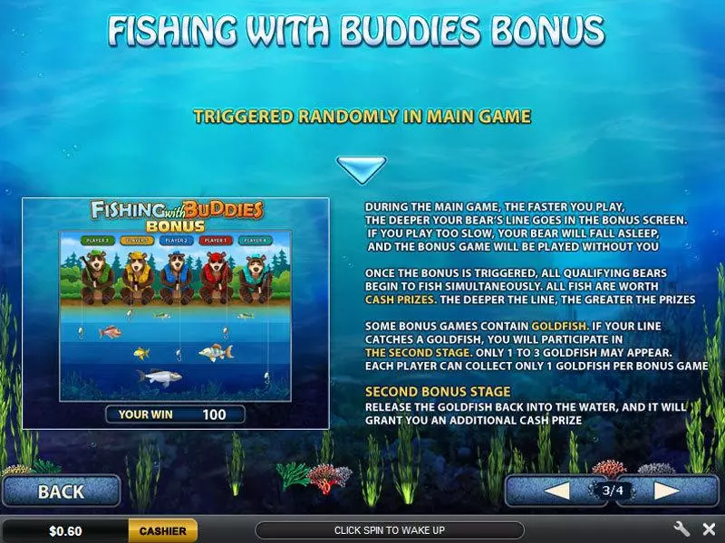 Fishing With Buddies PlayTech Slots - Bonus 1