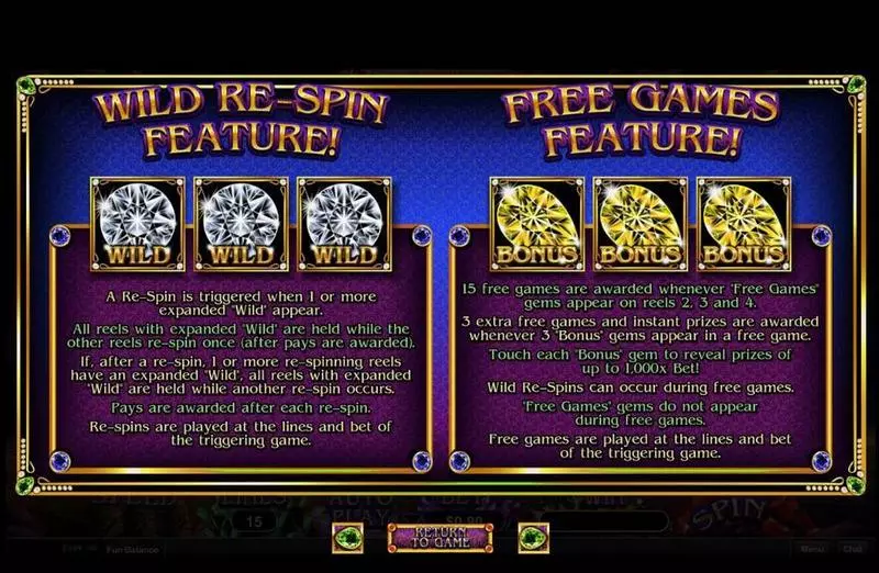Gemtopia RTG Slots - Free Spins Feature
