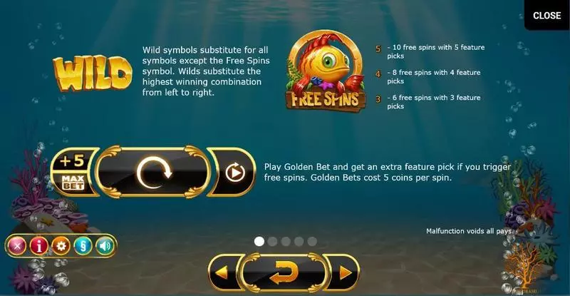 Golden Fish Tank Yggdrasil Slots - 