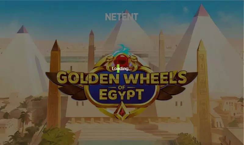 Golden Wheels of Egypt NetEnt Slots - Introduction Screen