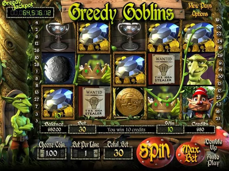 Greedy Goblins BetSoft Slots - 