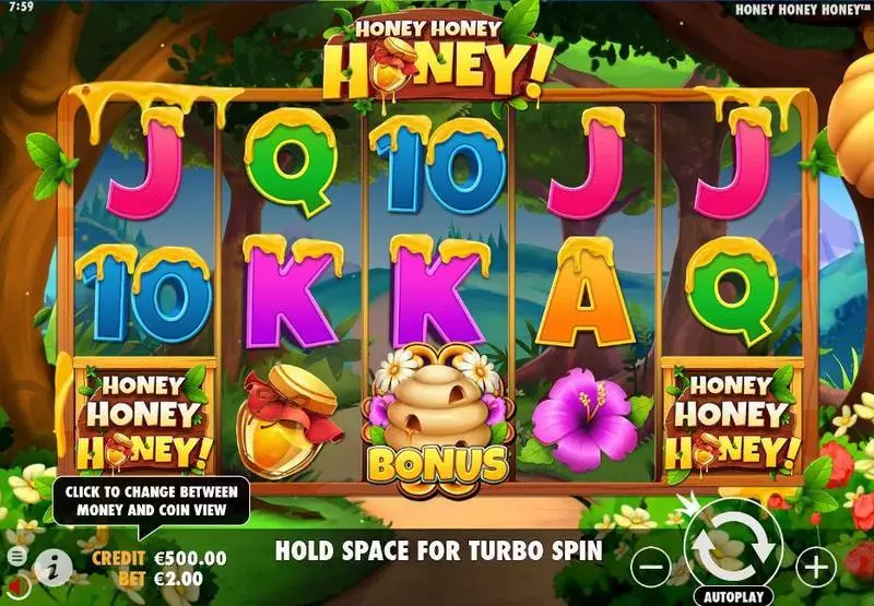 Honey Honey Hone Pragmatic Play Slots - Main Screen Reels