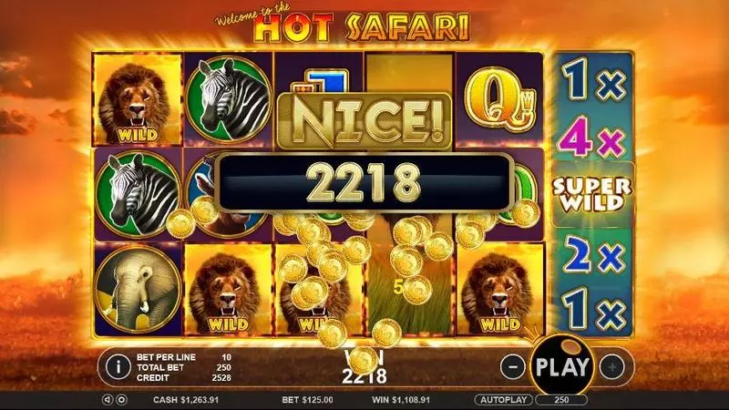 Hot Safari Topgame Slots - Bonus 1