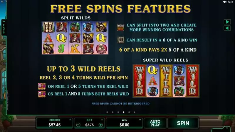 Hound Hotel Microgaming Slots - Info and Rules