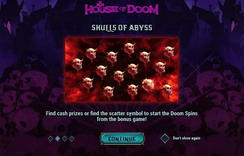 House of Doom Play'n GO Slots - Info and Rules