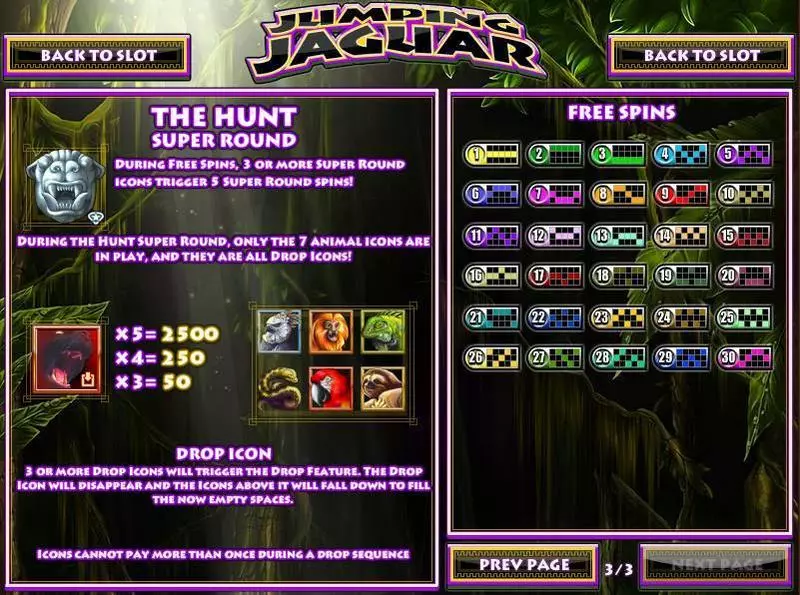 Jumping Jaguar Rival Slots - Bonus 2