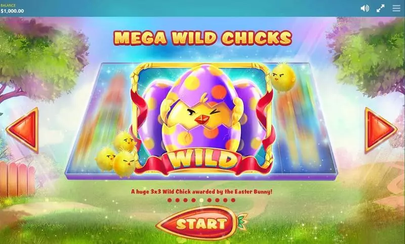 Lucky Easter Red Tiger Gaming Slots - Info and Rules