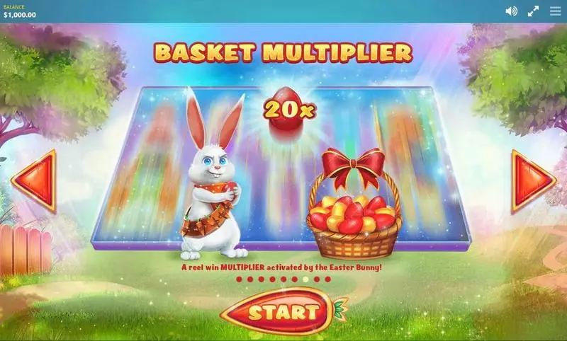 Lucky Easter Red Tiger Gaming Slots - Info and Rules