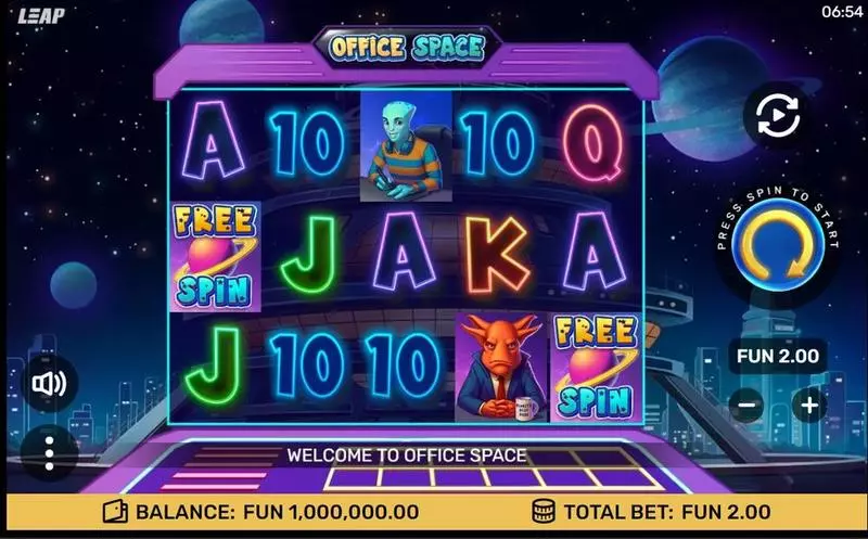 Office Space Leap Gaming Slots - 