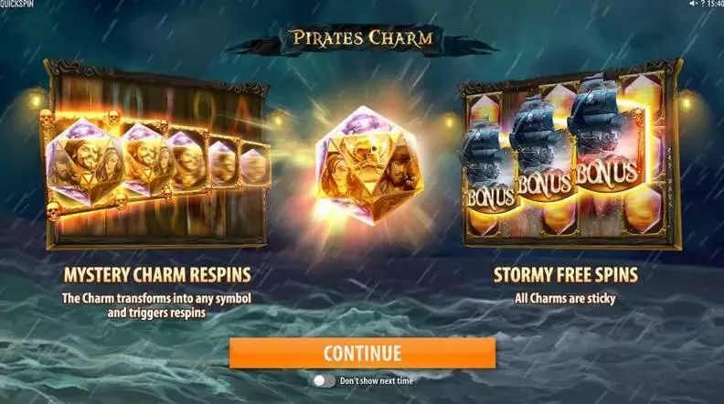 Pirates Charm Quickspin Slots - Info and Rules