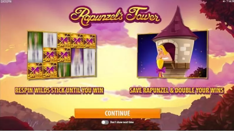Rapunzel's Tower Makeover  Quickspin Slots - Bonus 6