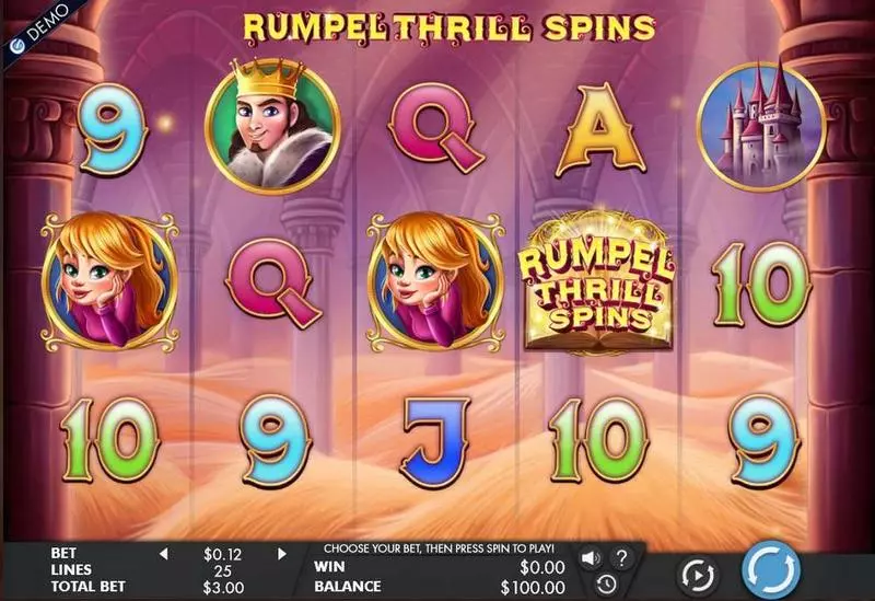 RumpelThrillSpins Genesis Slots - Main Screen Reels