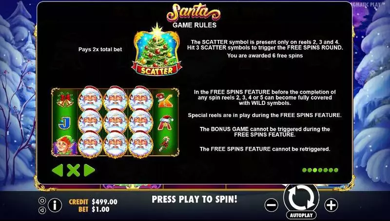 Santa Pragmatic Play Slots - Bonus 2