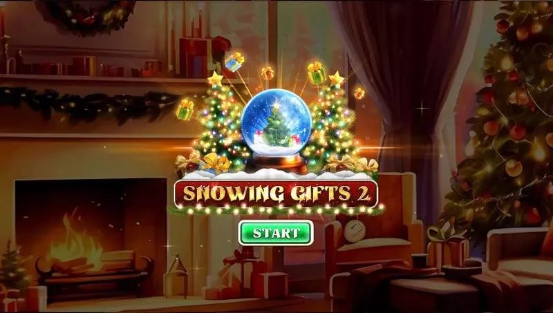 Snowing Gifts 2 Spinomenal Slots - Introduction Screen