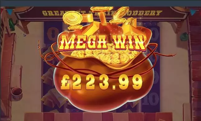 The Greatest Train Robbery Red Tiger Gaming Slots - Winning Screenshot
