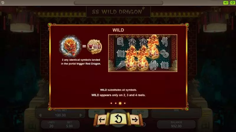 88 Wild Dragons Booongo Slots - Bonus 2