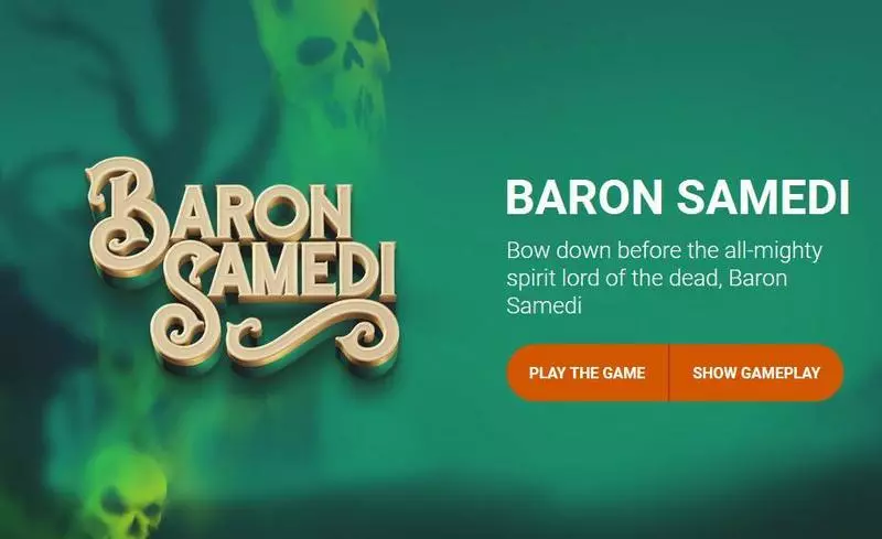 Baron Samedi Yggdrasil Slots - Info and Rules