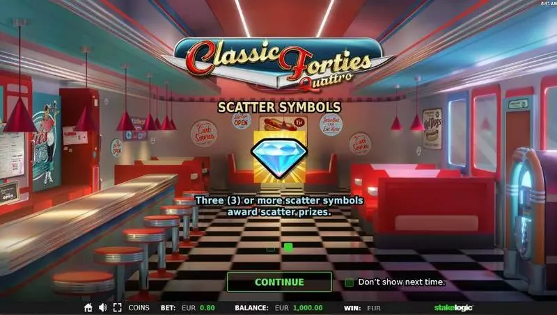 Classic Forties Quattro StakeLogic Slots - Info and Rules