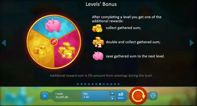 Crystal Land Playson Slots - Bonus 2
