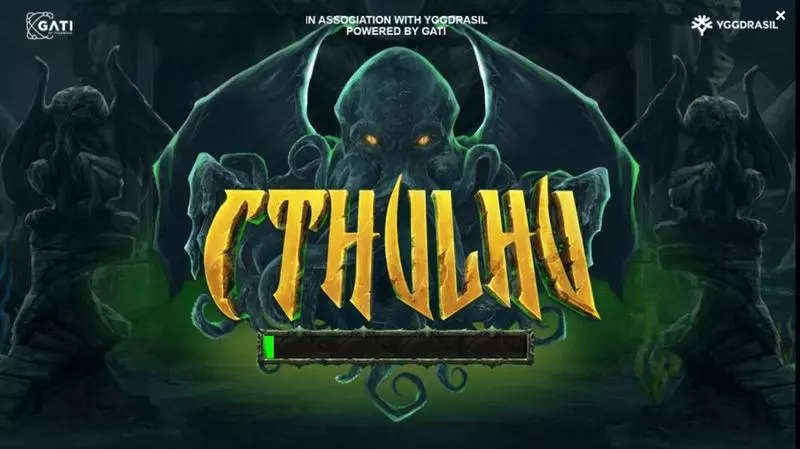 Cthulhu G.games Slots - Introduction Screen