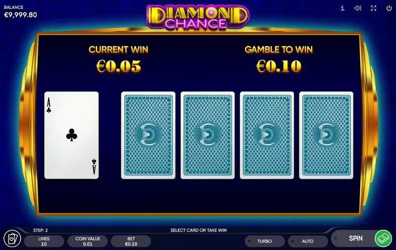 Diamond Chance Endorphina Slots - Gamble Winnings