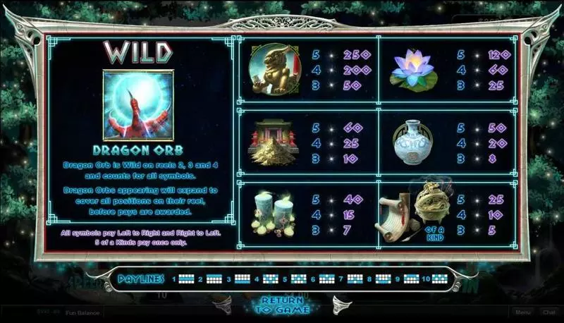 Dragon Orb RTG Slots - Bonus 1