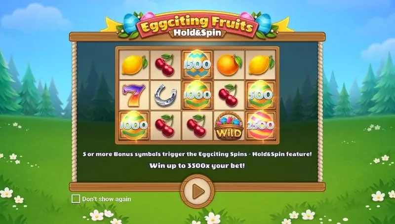 Eggciting Fruits – Hold&Spin Apparat Gaming Slots - Info and Rules