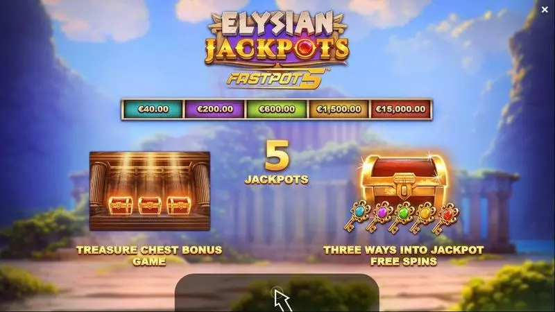 Elysian Jackpots Yggdrasil Slots - Info and Rules