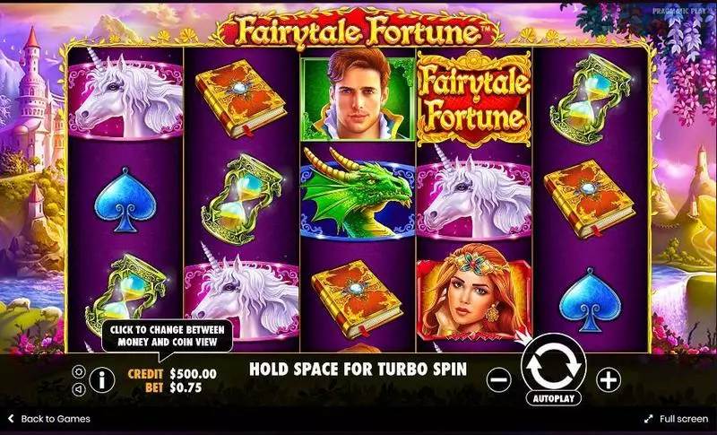 Fairytale Fortune Pragmatic Play Slots - Main Screen Reels