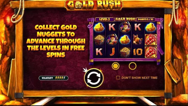 Gold Rush Pragmatic Play Slots - Info and Rules