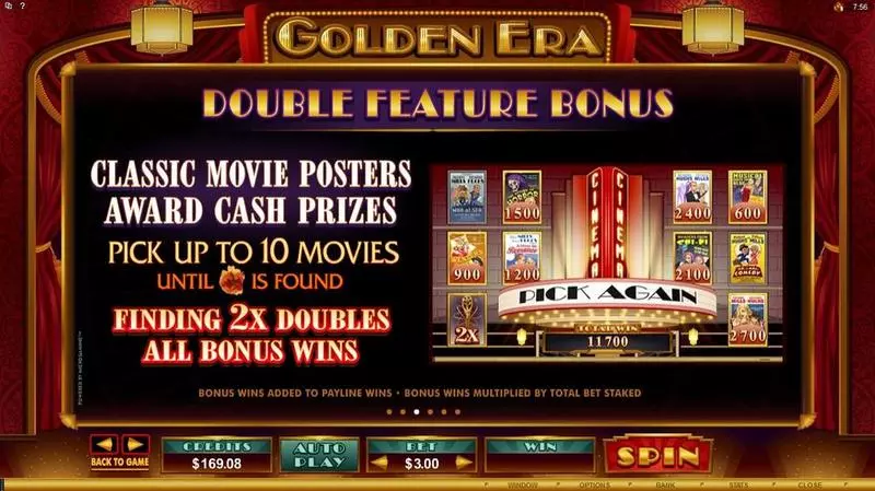 Golden Era Microgaming Slots - Info and Rules