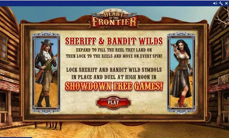 Heart of the Frontier PlayTech Slots - Info and Rules
