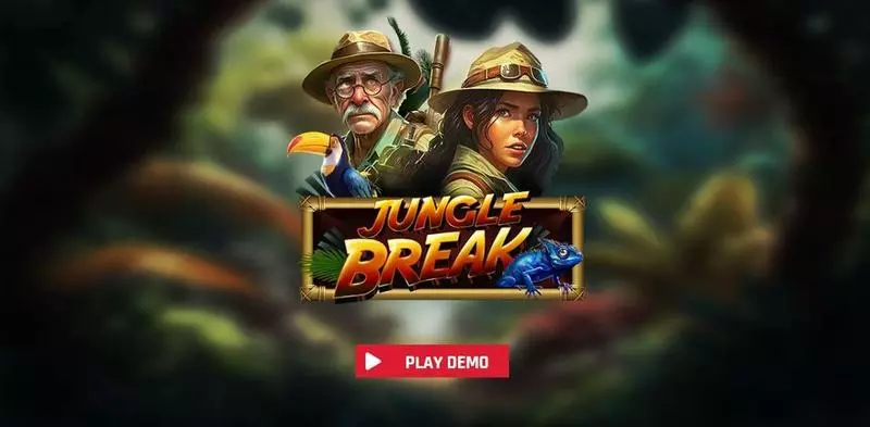 Jungle Break Red Rake Gaming Slots - Introduction Screen