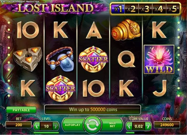 Lost Island NetEnt Slots - 