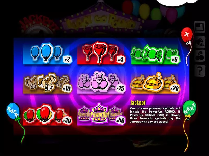 Lucky Go Round Slotland Software Slots - Info and Rules