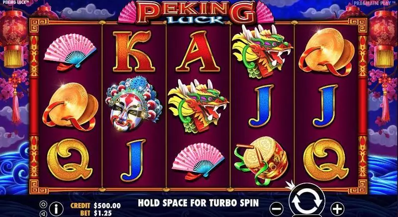 Peking Luck Pragmatic Play Slots - Main Screen Reels
