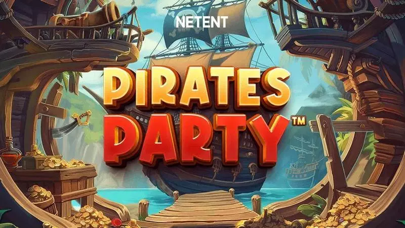Pirates Party NetEnt Slots - Introduction Screen