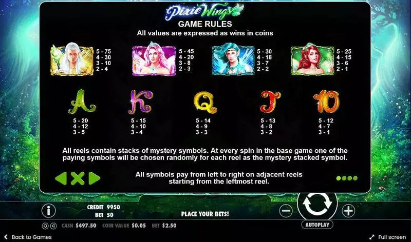 Pixie Wings Pragmatic Play Slots - Info and Rules