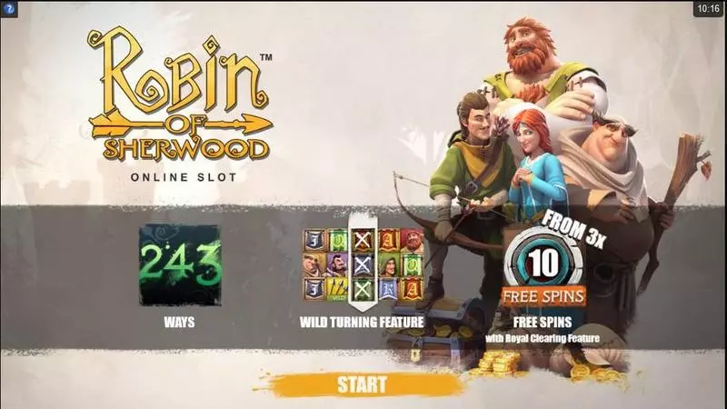 Robin of Sherwood Microgaming Slots - Info and Rules