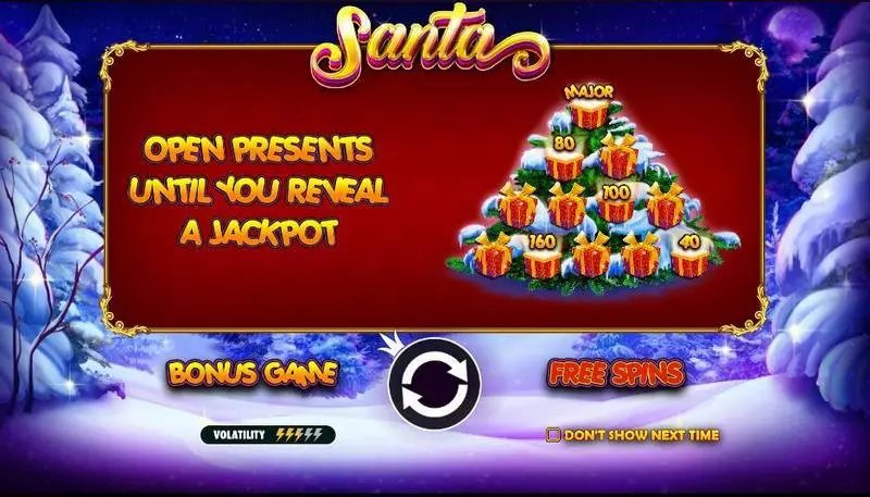 Santa Pragmatic Play Slots - Info and Rules