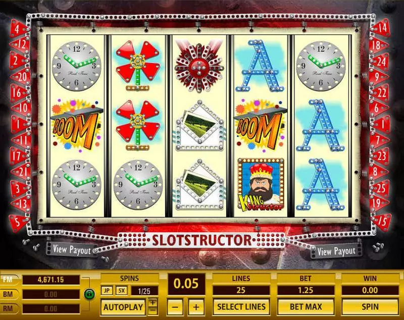 Slotstructor Topgame Slots - Main Screen Reels