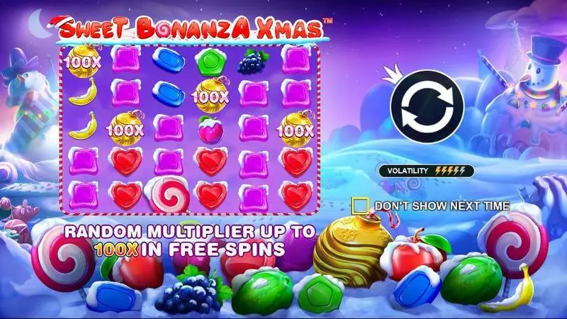 Sweet Bonanza Xmas Pragmatic Play Slots - Info and Rules