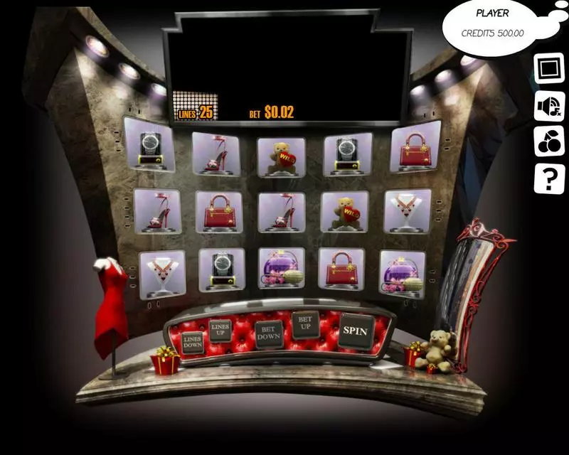 The Reel De Luxe Slotland Software Slots - Main Screen Reels