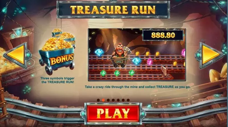 Treasure Mine Red Tiger Gaming Slots - Bonus 1